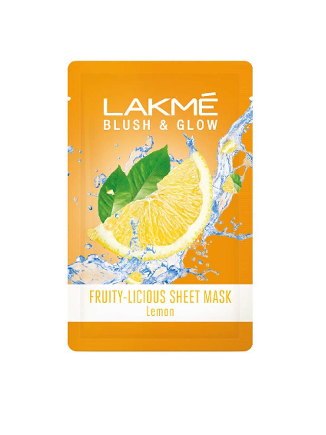 Buy Lakme Blush & Glow Lemon Sheet Mask 25 Ml - - Personal Care for Women