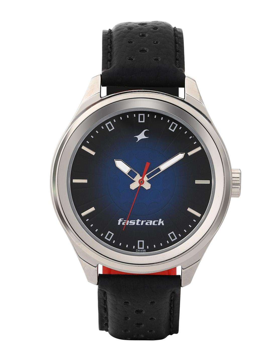 Buy Fastrack Men Leather Strap Analogue Watch - Watches for Men ...