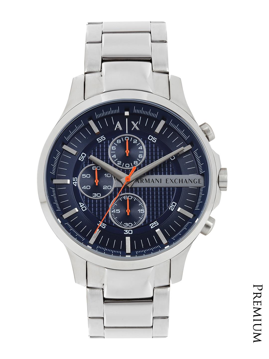 Buy Armani Exchange Men Blue Dial Chronograph Watch AX2155 - Watches ...
