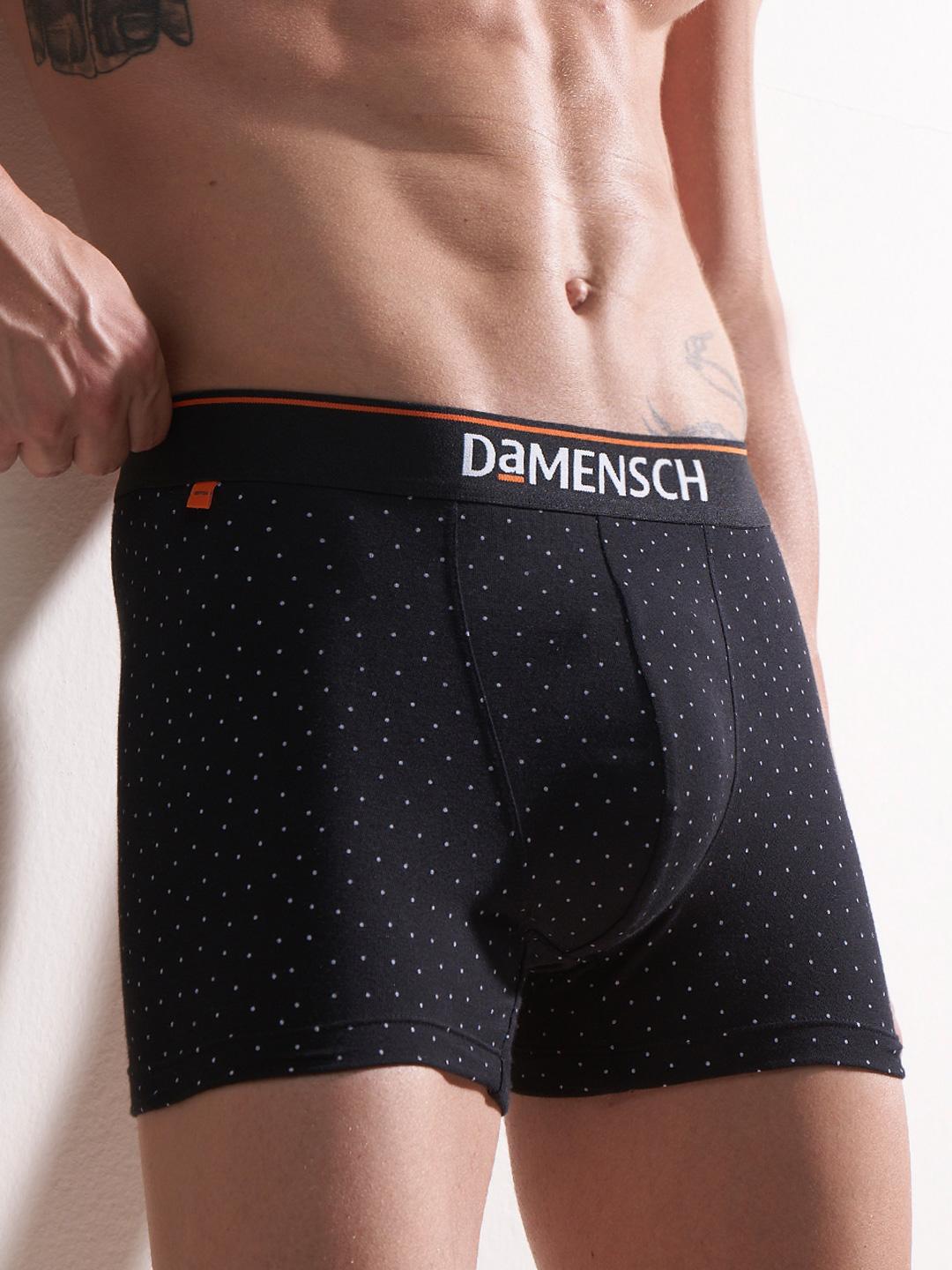 DaMENSCH Men Anti Bacterial Printed Cotton Trunks - Image 1