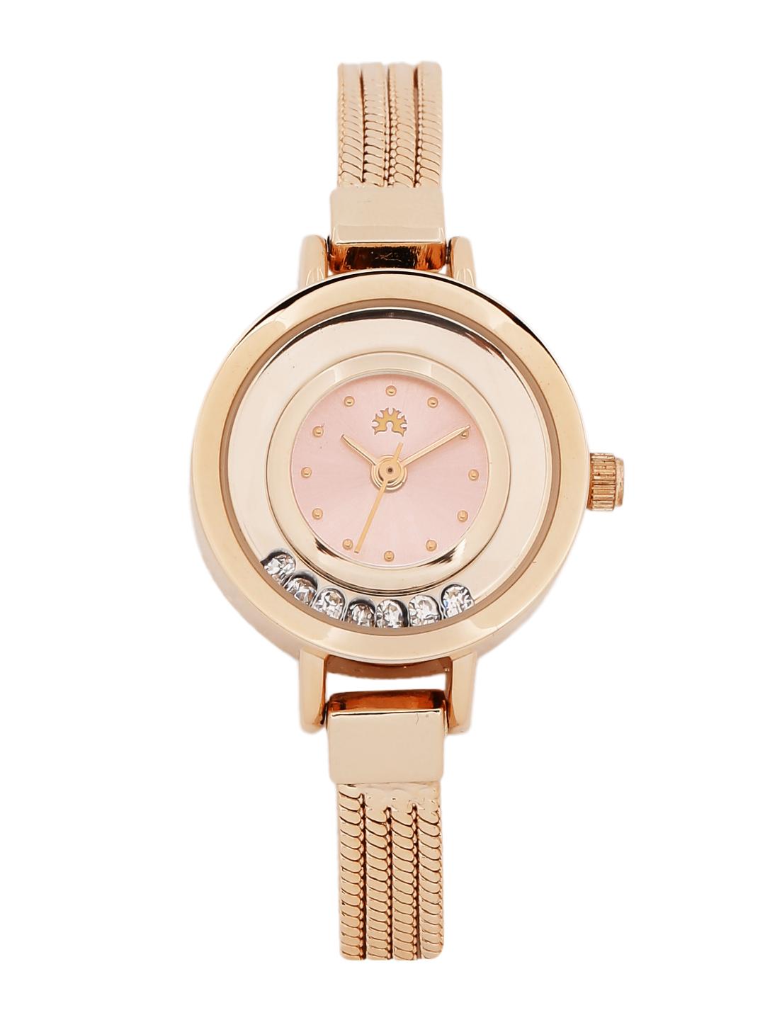 Buy Anouk Women Rose Gold Toned Analogue Watch MFB PN WTH S5851 02 ...