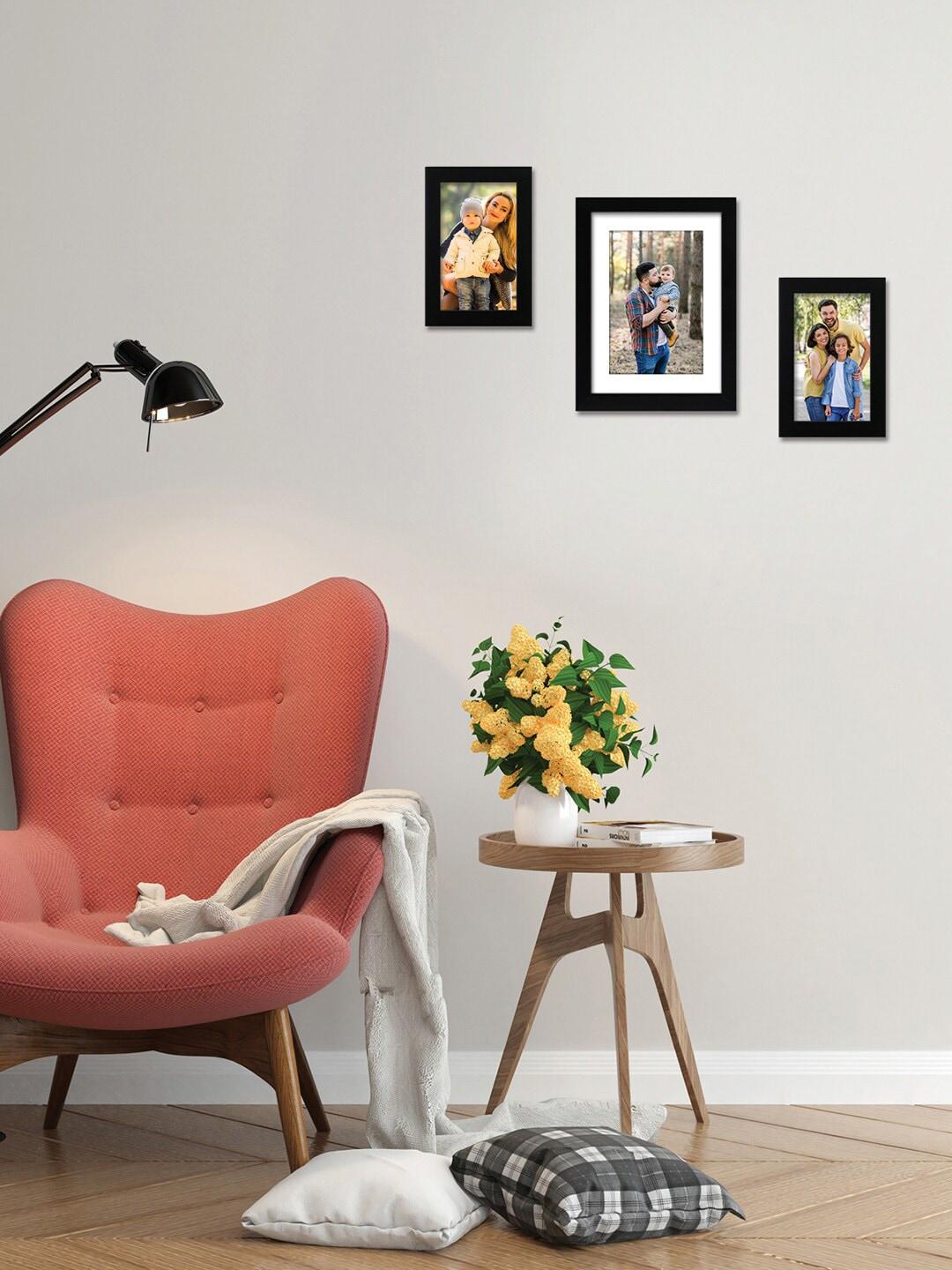 Random Photo Frames Buy RANDOM Set Of 3 Black Individual Photo Frames - Photo Frames for ...
