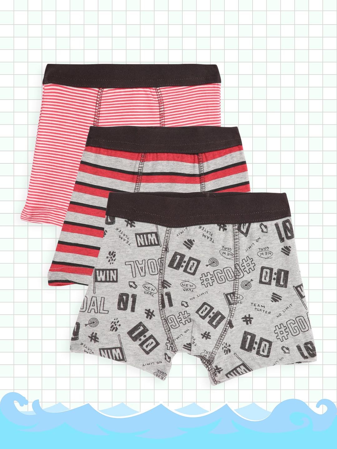 Buy Mothercare Boys Pack Of 3 Trunk Briefs 410258967007 - - Apparel for Boys