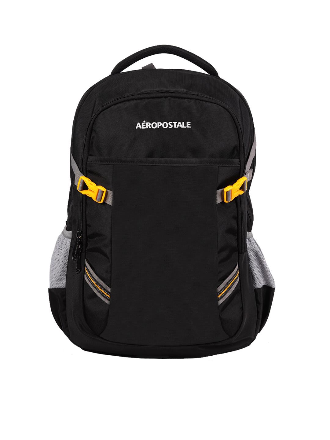 Buy Aeropostale Unisex Black Padded Backpack - Backpacks for Unisex ...
