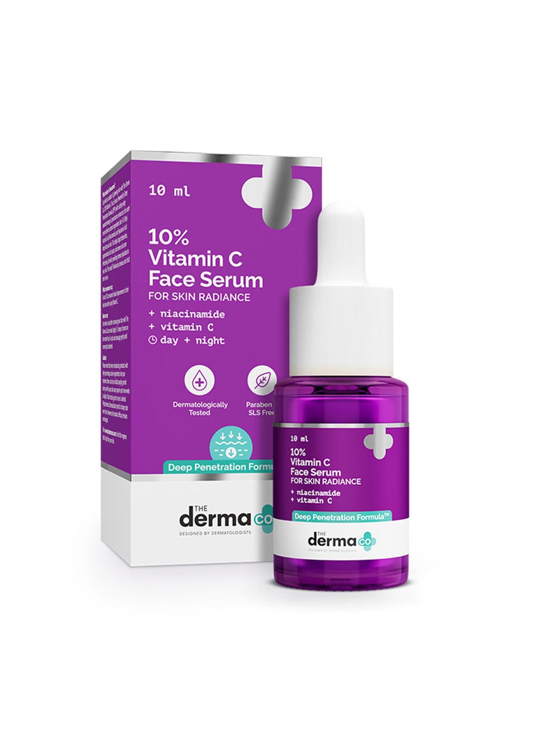 Buy The Derma Co. 10% Vitamin C Face Serum With 5% Niacinamide & Hyaluronic Acid 10ml - - Personal Care for Unisex