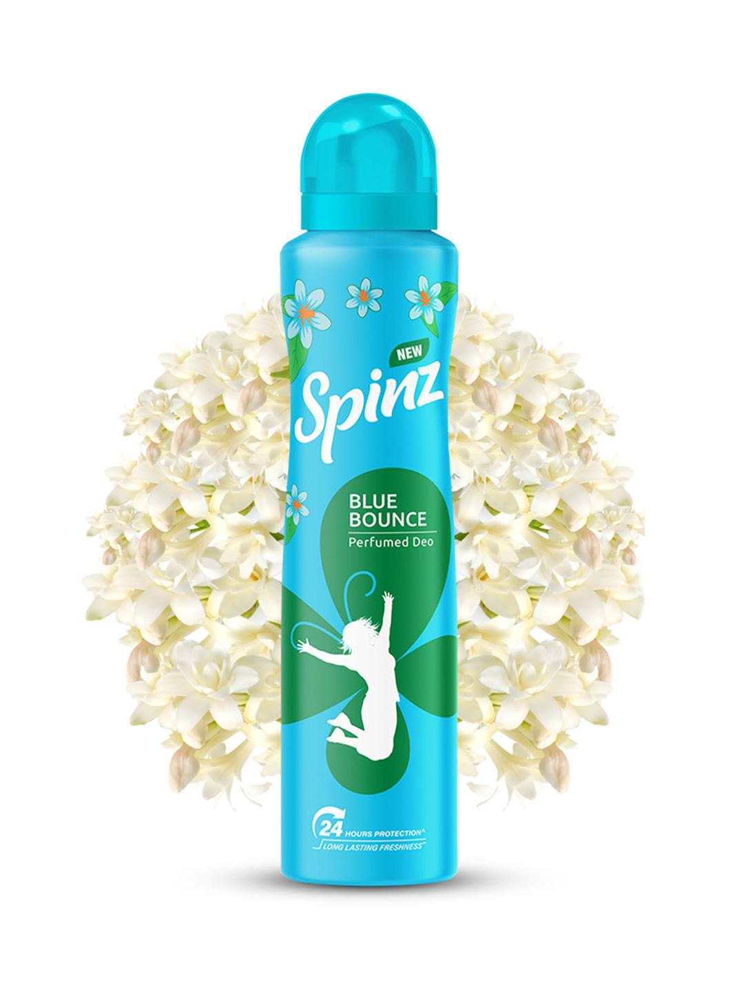Buy Spinz Women Blue Bounce Perfumed Deodorant 200ml - - Personal Care for Women
