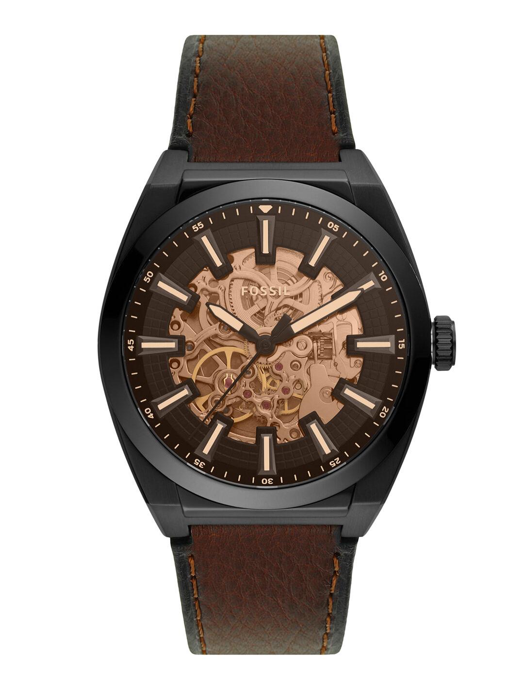 Buy Fossil Everett Men Brown Analogue Watch ME3207 -  - Accessories for Men