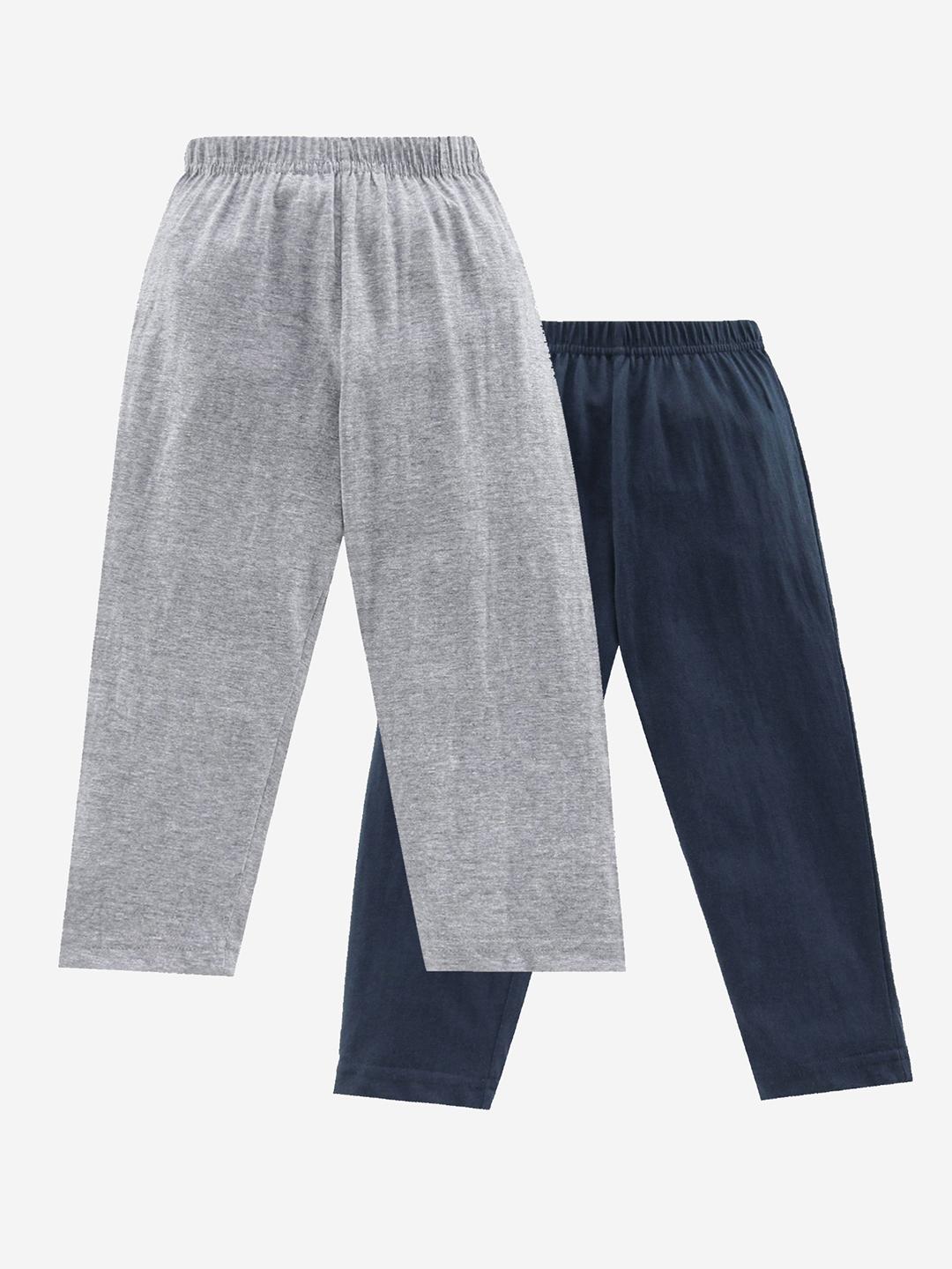 Buy KiddoPanti Boys Pack Of 2 Solid Lounge Pants -  - Apparel for Boys