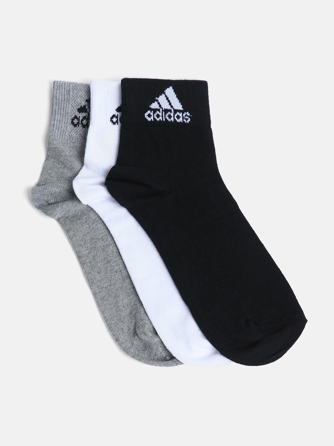 Buy ADIDAS Men Pack Of 3 Ankle Length Socks - - Accessories for Men