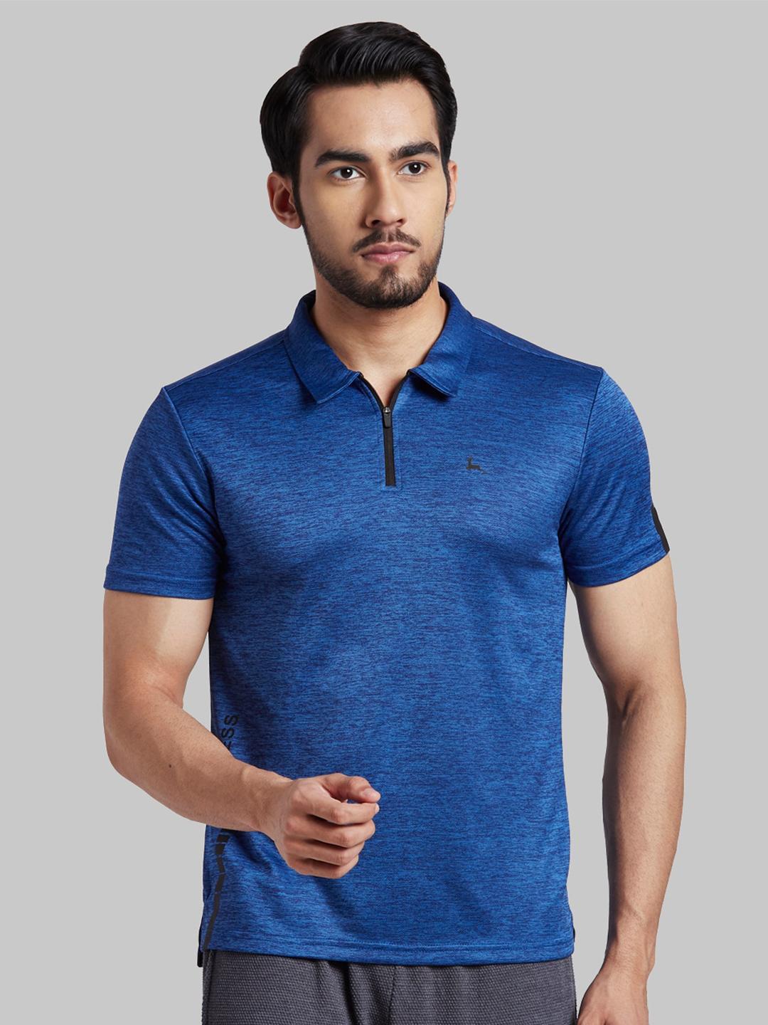Buy Parx Men Blue Polo Collar T Shirt - Tshirts for Men 17373062 | Myntra