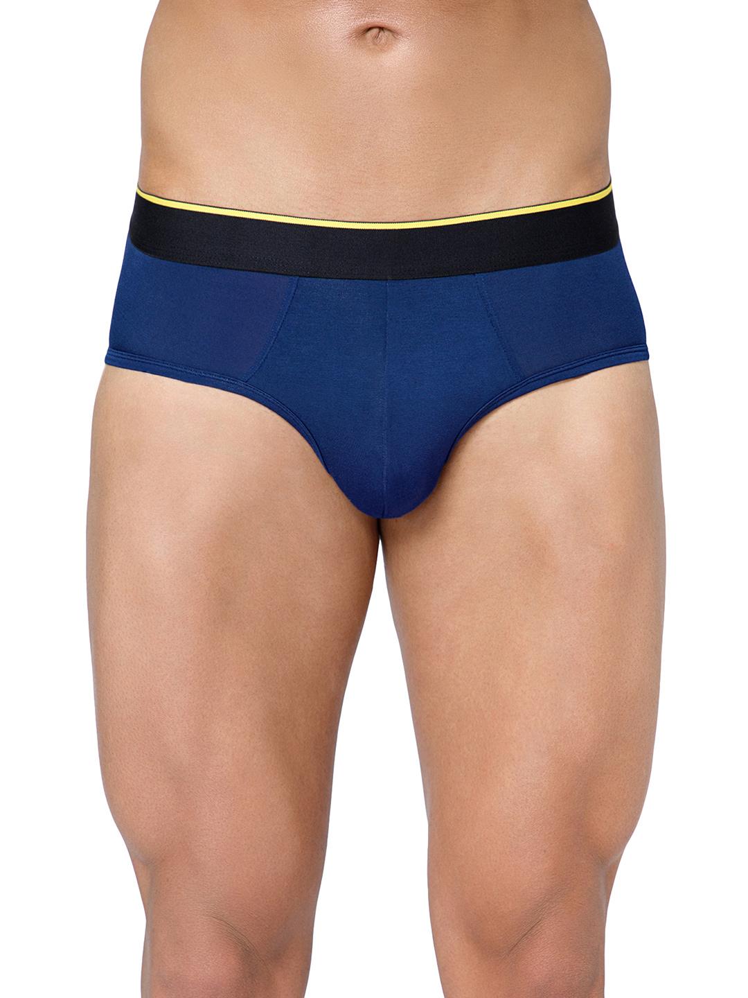 Buy Bummer Men Solid Micro Modal Galactic Mid Rise Brief -  - Apparel for Men