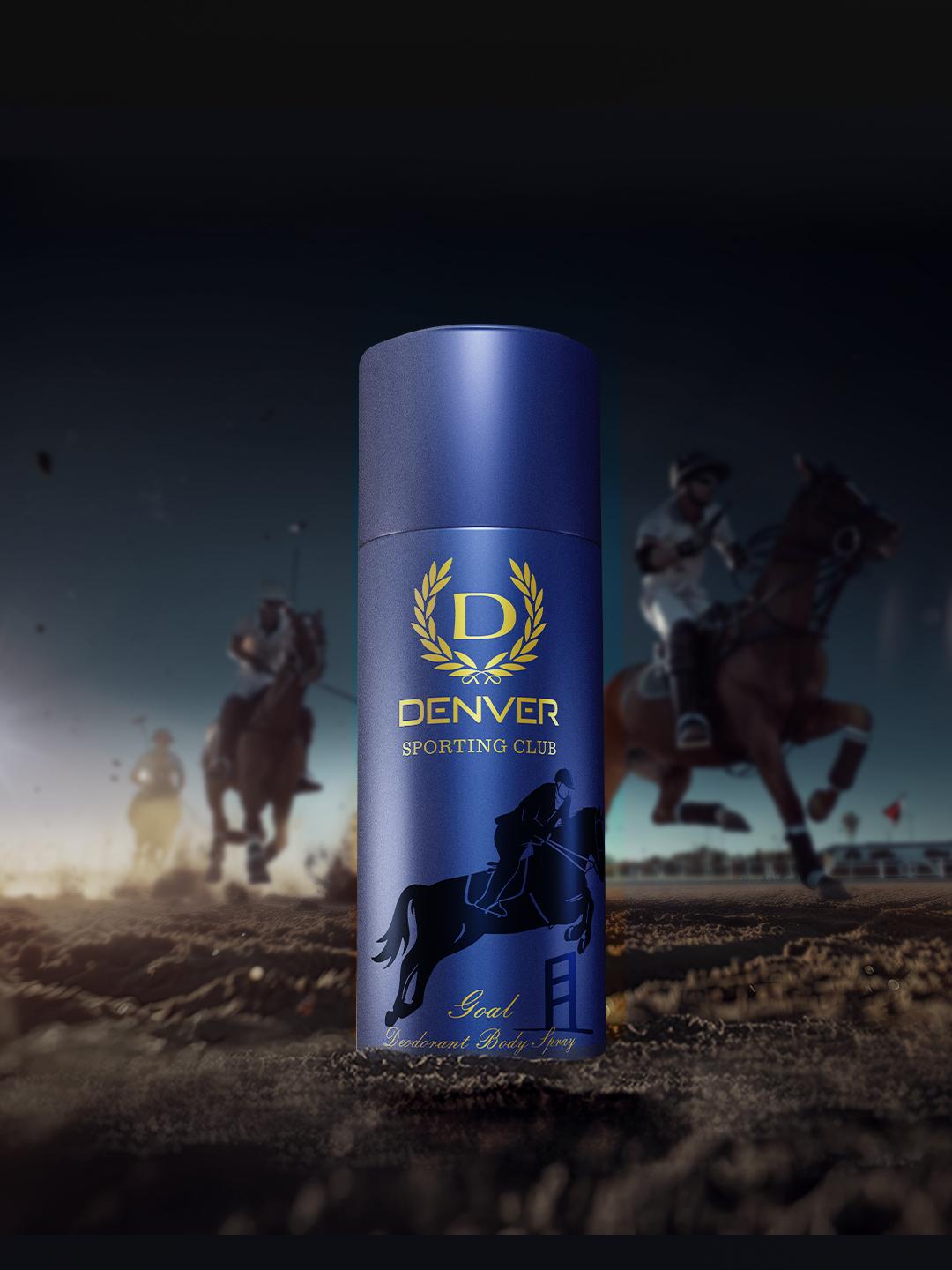 Buy Denver Men Sporting Club Goal Deodorant Body Spray 180 Ml - - Personal Care for Men