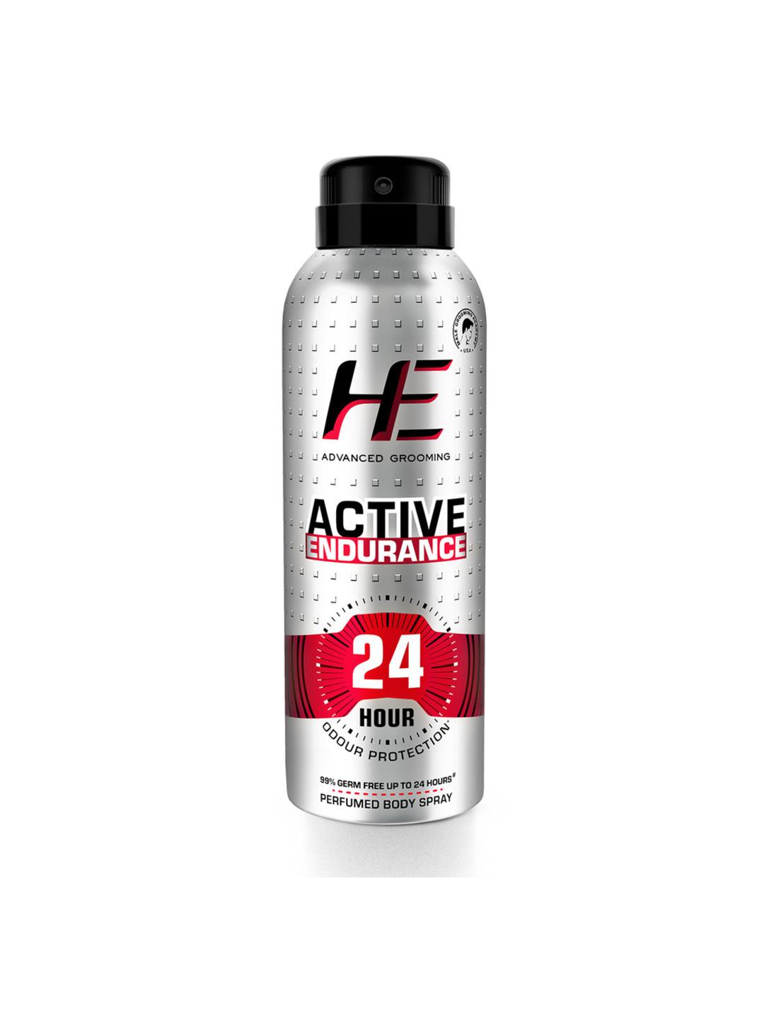 Buy HE Men Active Endurance Perfumed Body Spray Deodorant 100g - - Personal Care for Men