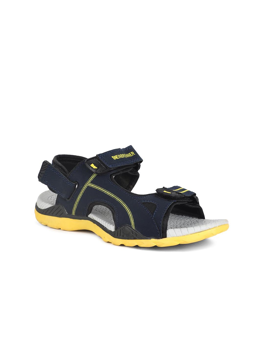 Buy Bata Boys Navy Blue & Grey Sports Sandals - Sandals for Boys ...