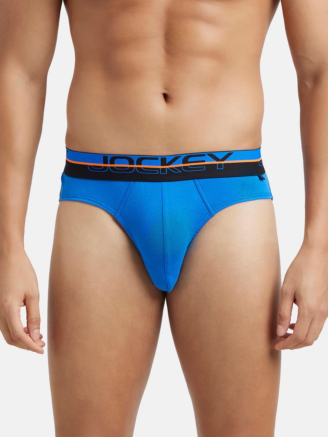 Buy Jockey Super Combed Cotton Rib Brief With Ultrasoft Waistband & StayFresh Treatment   FP02 -  - Apparel for Men