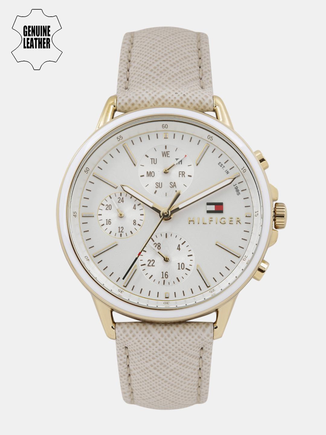 Buy Tommy Hilfiger Women Silver Toned Analogue Watch TH1781790J ...