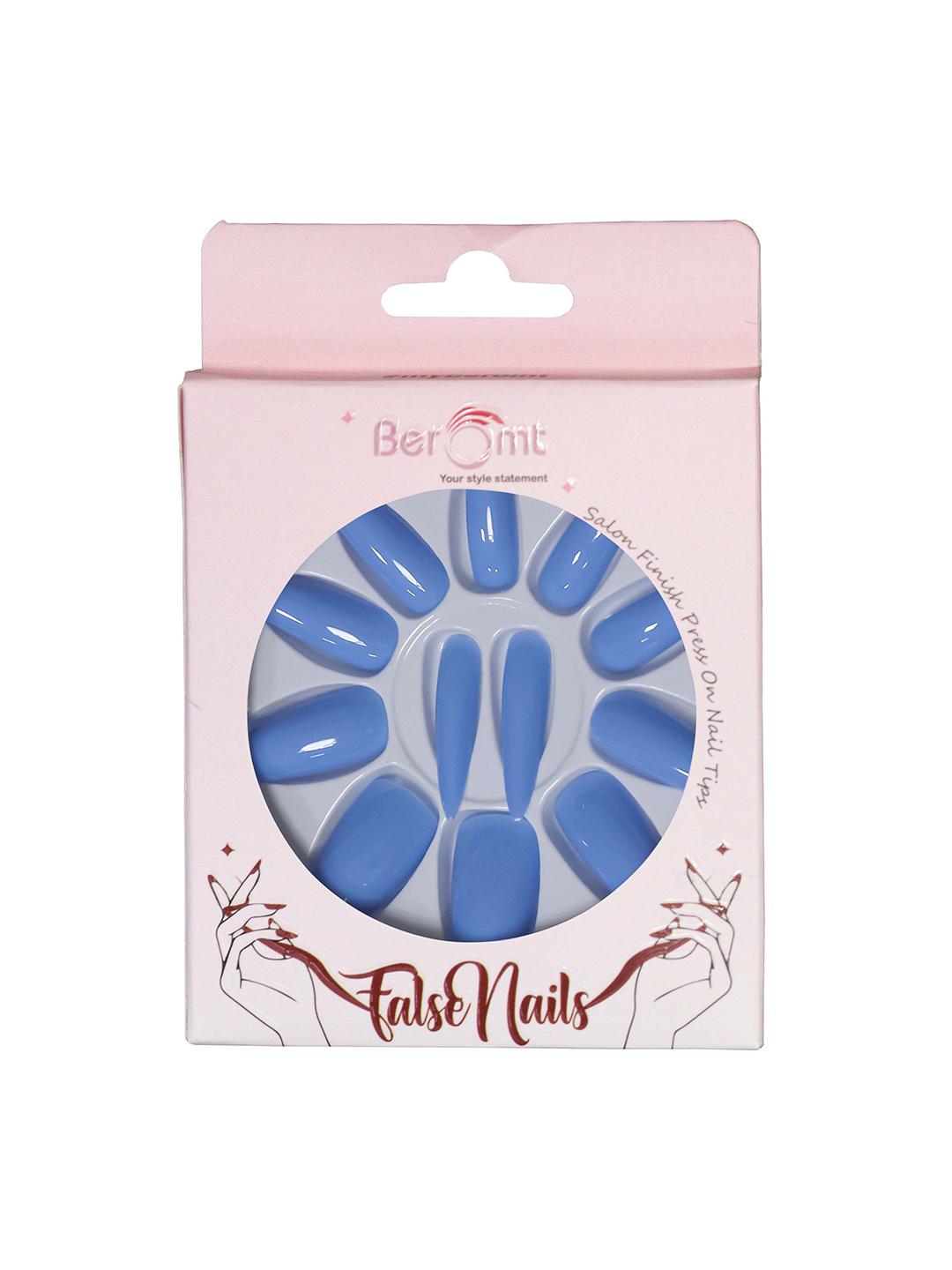 Buy BEROMT 12 Pcs Long Lasting Reusable Lightweight Salon Finish Press On Nail Tips 423 - - Personal Care for Women