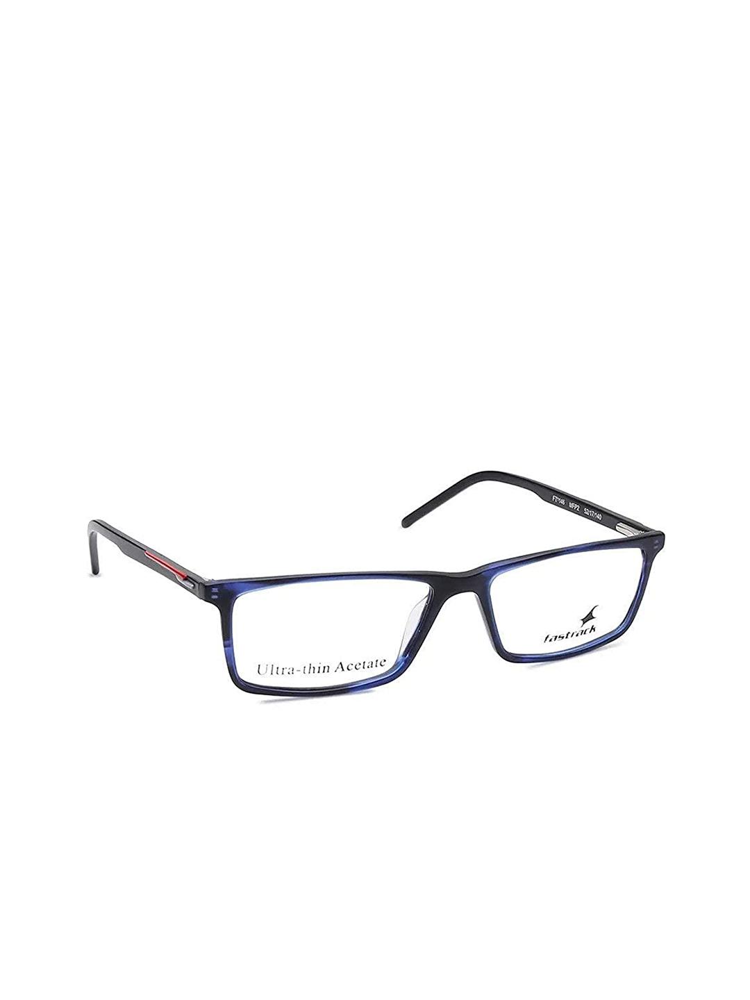 Buy Fastrack Unisex Blue Full Rim Rectangle Frames - Frames for Unisex ...