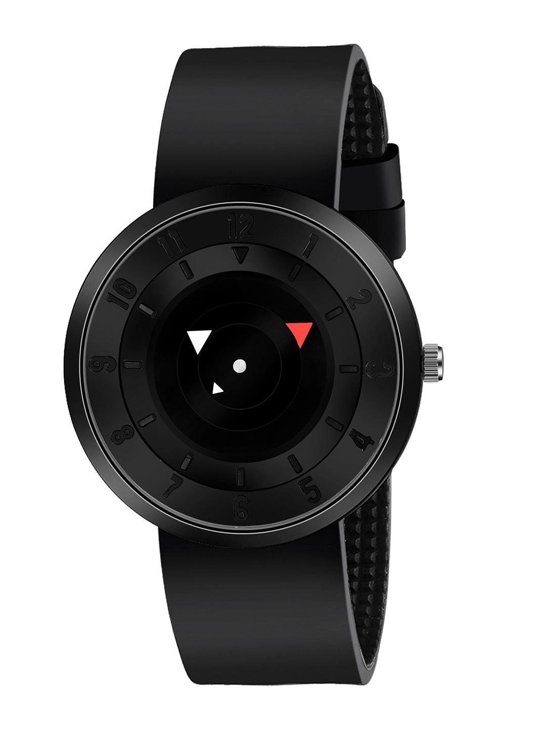 Wanton Watch Buy WANTON Men Black Printed Dial & Black Straps Analogue Watch ...