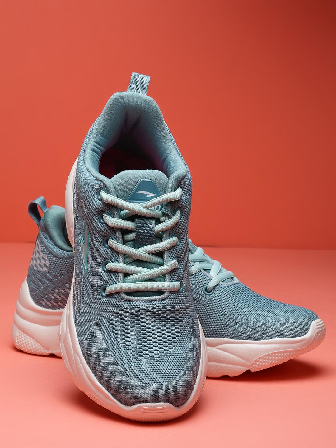 Buy ASIAN Women Blue Mesh Running Non Marking Shoes - - Footwear for Women