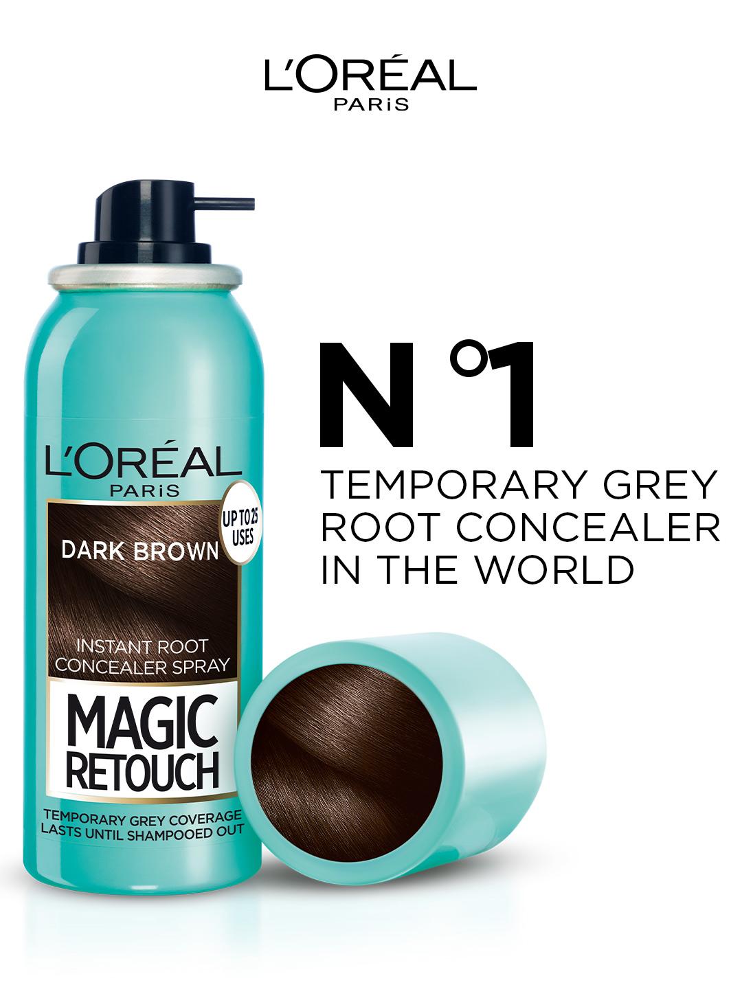 Magic Retouch Colours Buy LOreal Paris Magic Retouch Instant Root Concealer Spray 75ml Dark ...