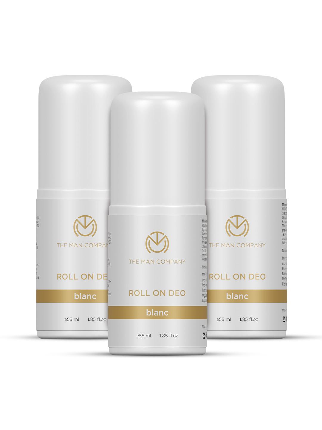 Buy THE MAN COMPANY Men Pack Of 3 Blanc Roll On 165ml - - Personal Care for Men