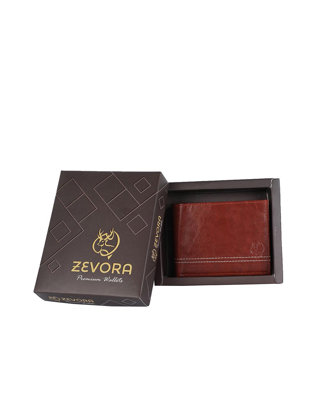 Zevora Buy ZEVORA Men Woven Design Leather Two Fold Water Resistant Wallet ...