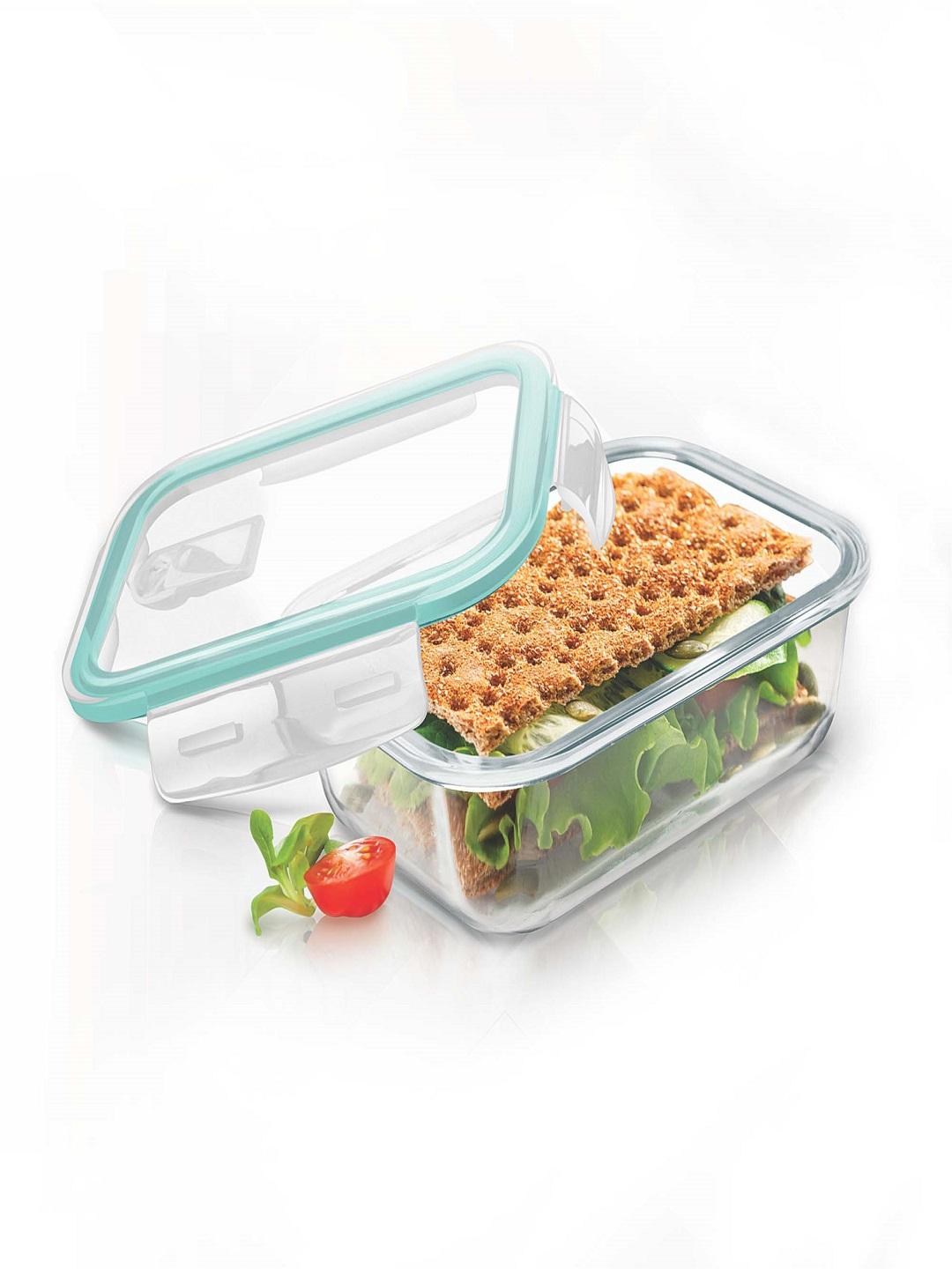 Buy Treo Clip Fresh Transparent Hi Borosilicate Rectangular Container ...