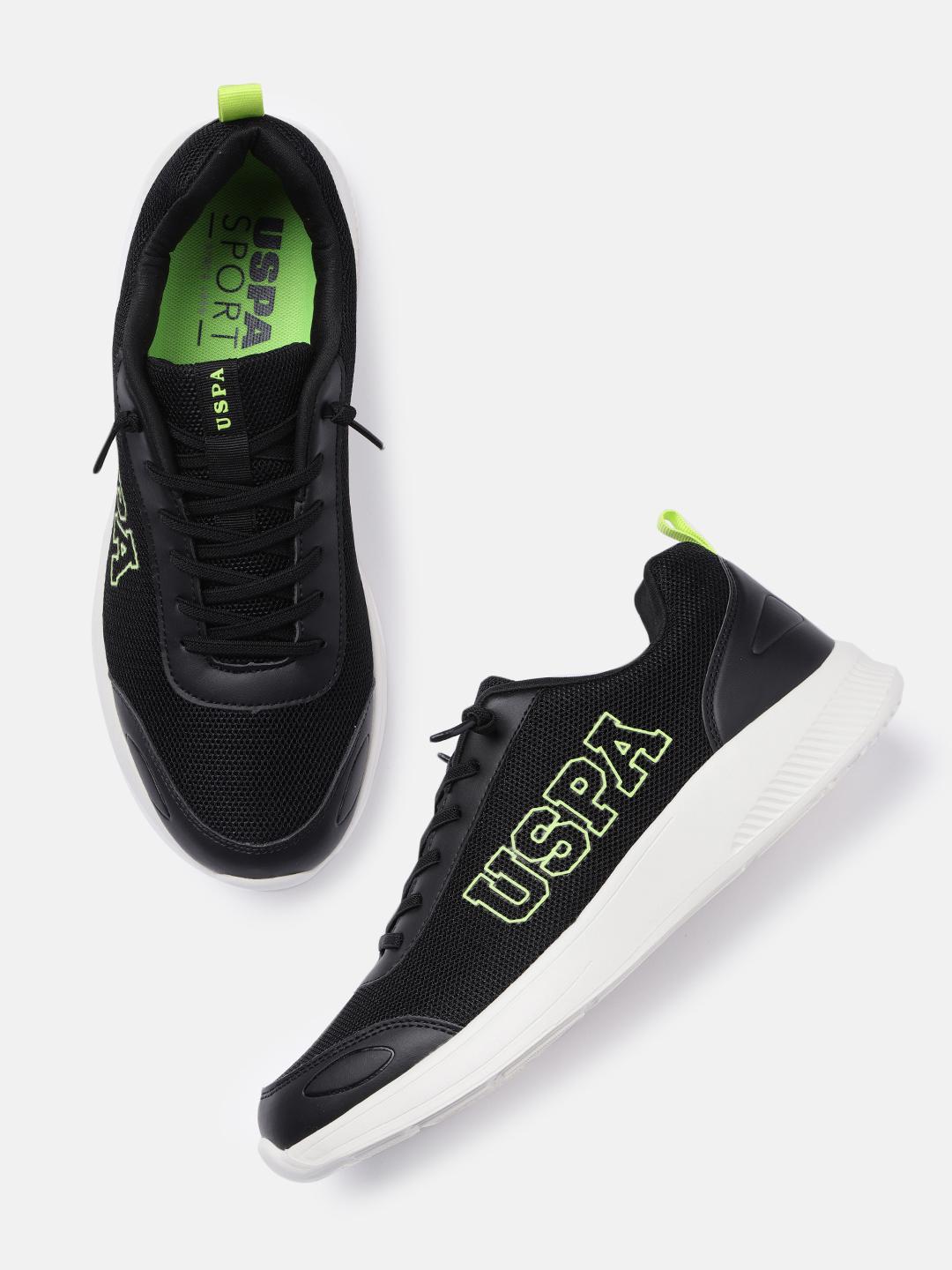 Buy U.S. Polo Assn. Black ARILL Walking Shoes - - Footwear for Men