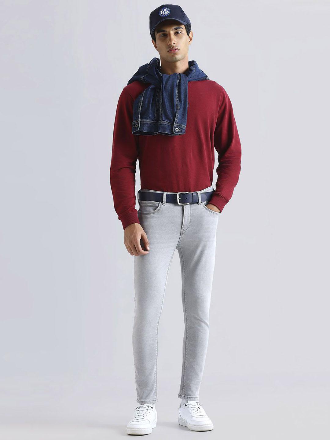 Pepe Jeans Men Oliver Skinny Fit Stretchable Jeans