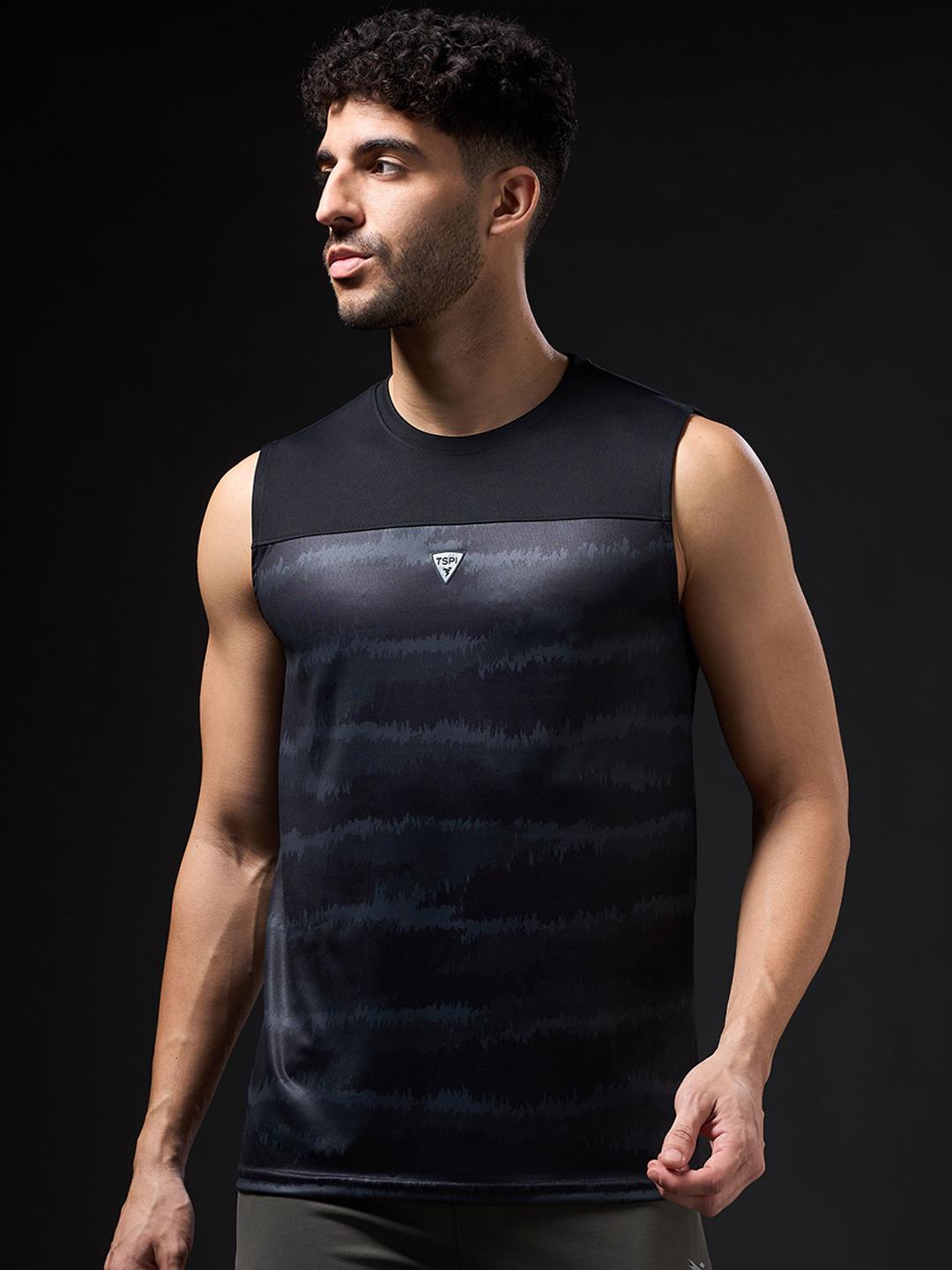 Buy Technosport Slim Fit Round Neck Innerwear Vests -  - Apparel for Men