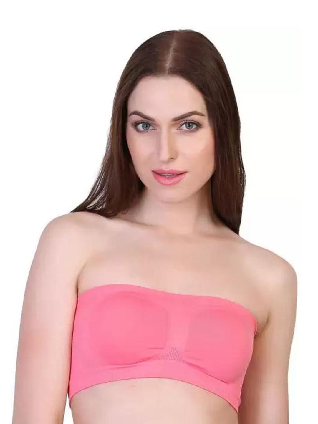 Buy ComfyStyle Bandeau Bra Full Coverage - - Apparel for Women