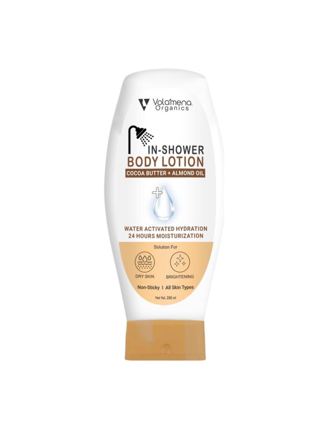 Buy Volamena Organics Cocoa + Almond In Shower Body Lotion 200 Ml -  - Personal Care for Unisex