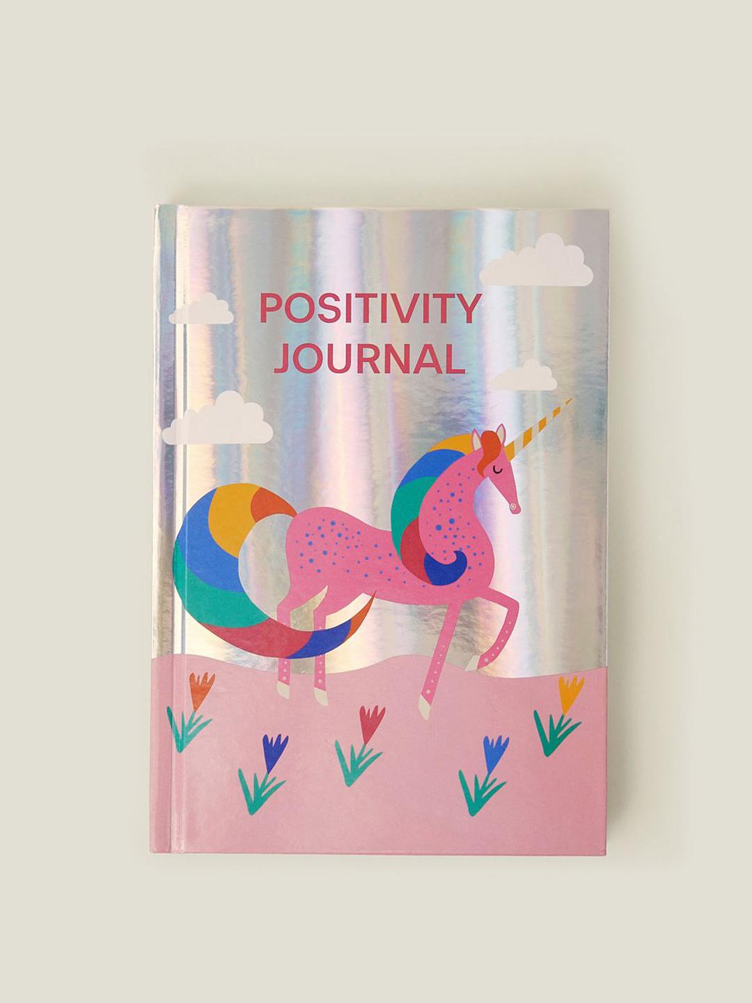 Buy Accessorize Pink Unicorn Positivity Journal Notebook - Stationery ...