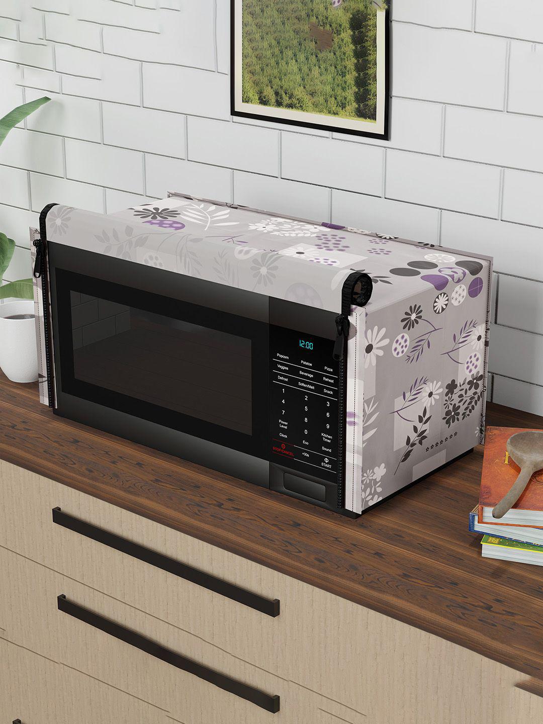 Buy Kuber Industries Grey & White Printed ApplianceCovers -  - Home for Unisex