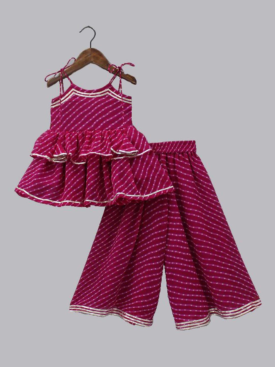 BAESD – Girls Printed Kurti Set