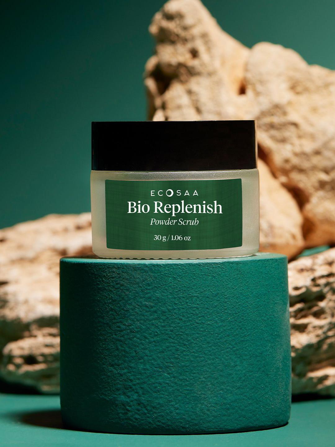 Buy ECOSAA Bio Replenish Powder Scrub 30 G - Face Scrub And Exfoliator ...