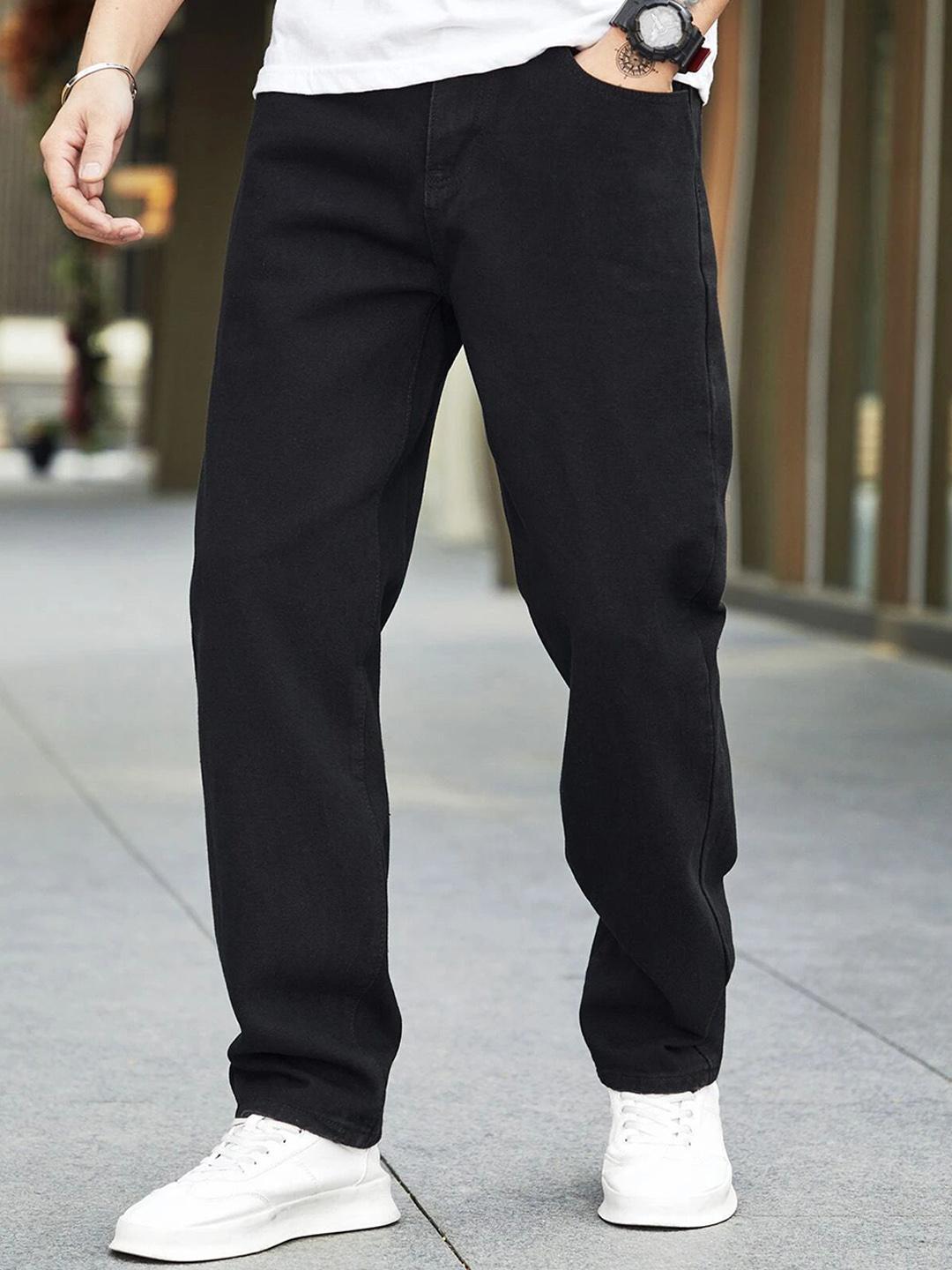 DENIMLOOK Men Baggy Loose Fit  Stretchable Jeans