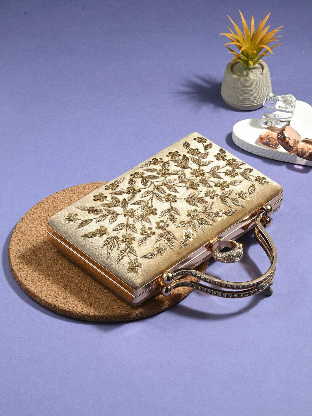 Buy Sangria Kamannii Ring Flat Clutches -  - Accessories for Women