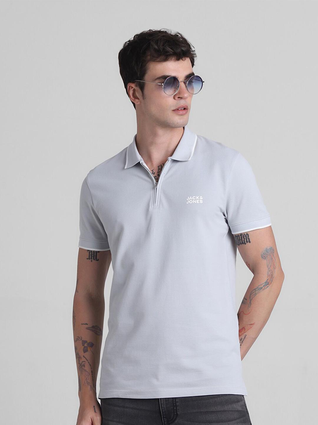 Jack Jones Polo Collar Short Sleeves Cotton Slim F
