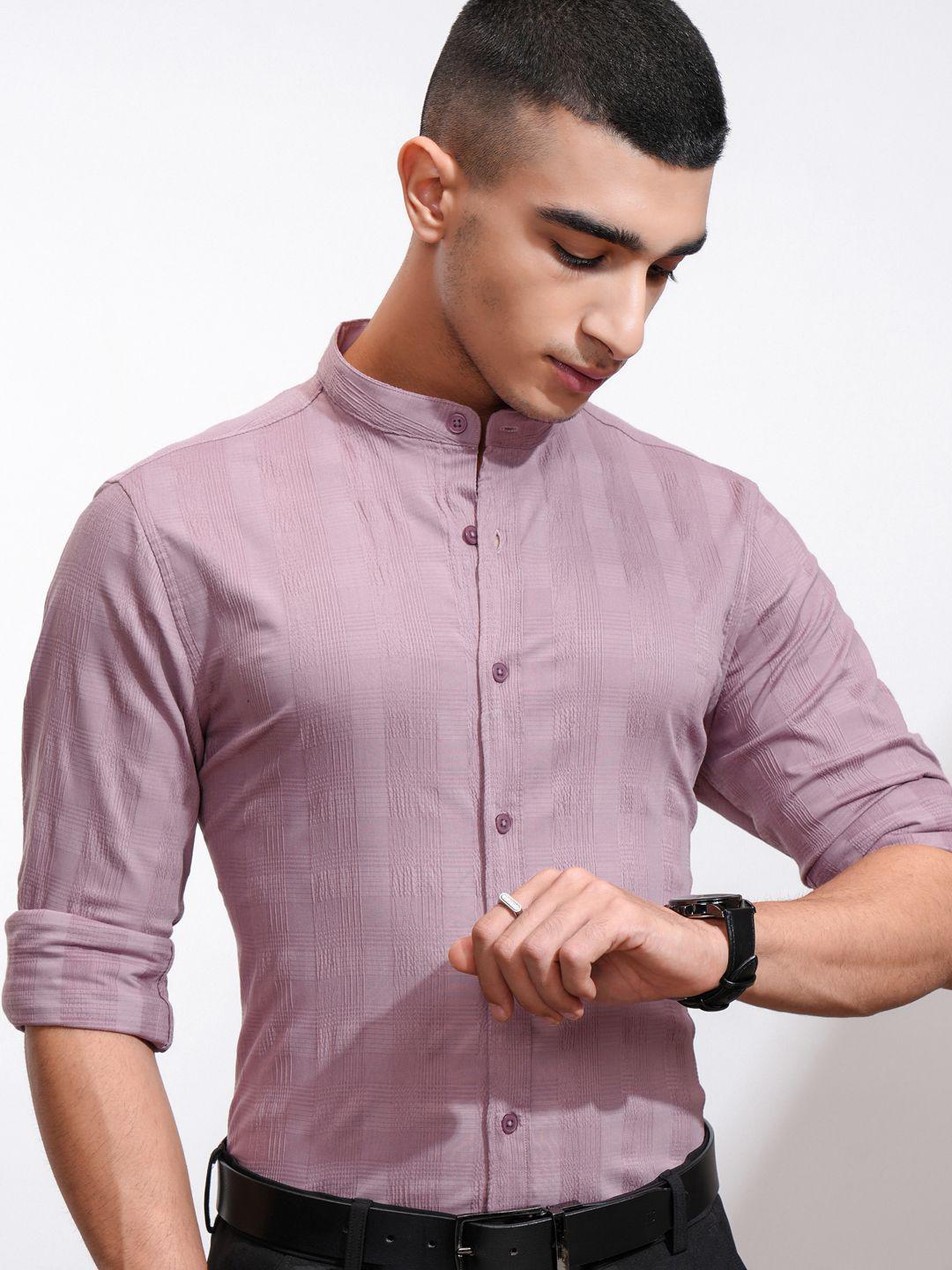 HIGHLANDER Men Dusty Checked Casual Shirt
