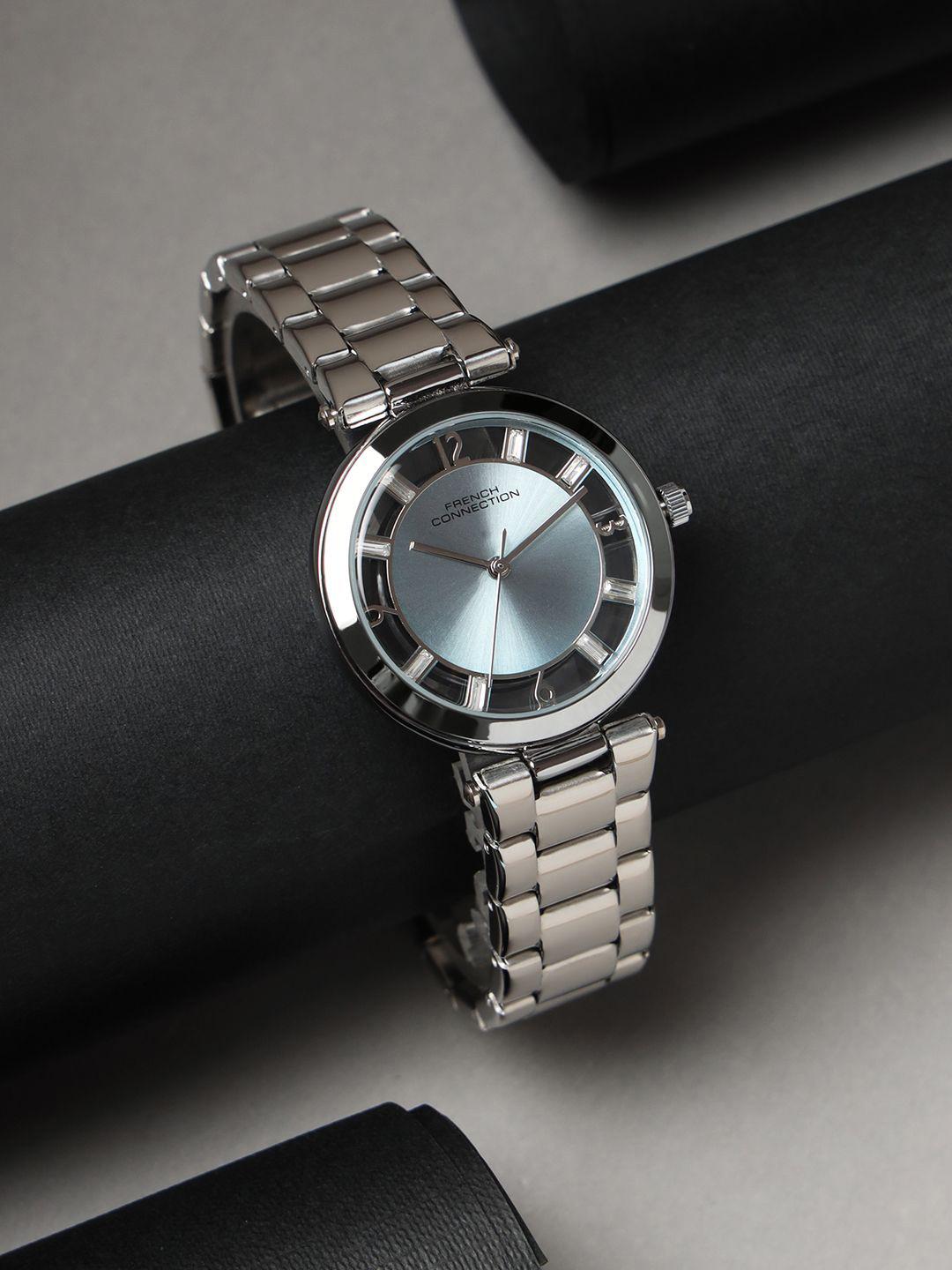 Buy French Connection Women Round Dial Bracelet Style Straps Quartz Analogue Watch FCN0114USM - - Accessories for Women