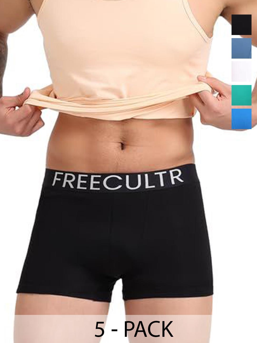 Buy FREECULTR Pack Of 5 Premium Snug Trunks -  - Apparel for Men
