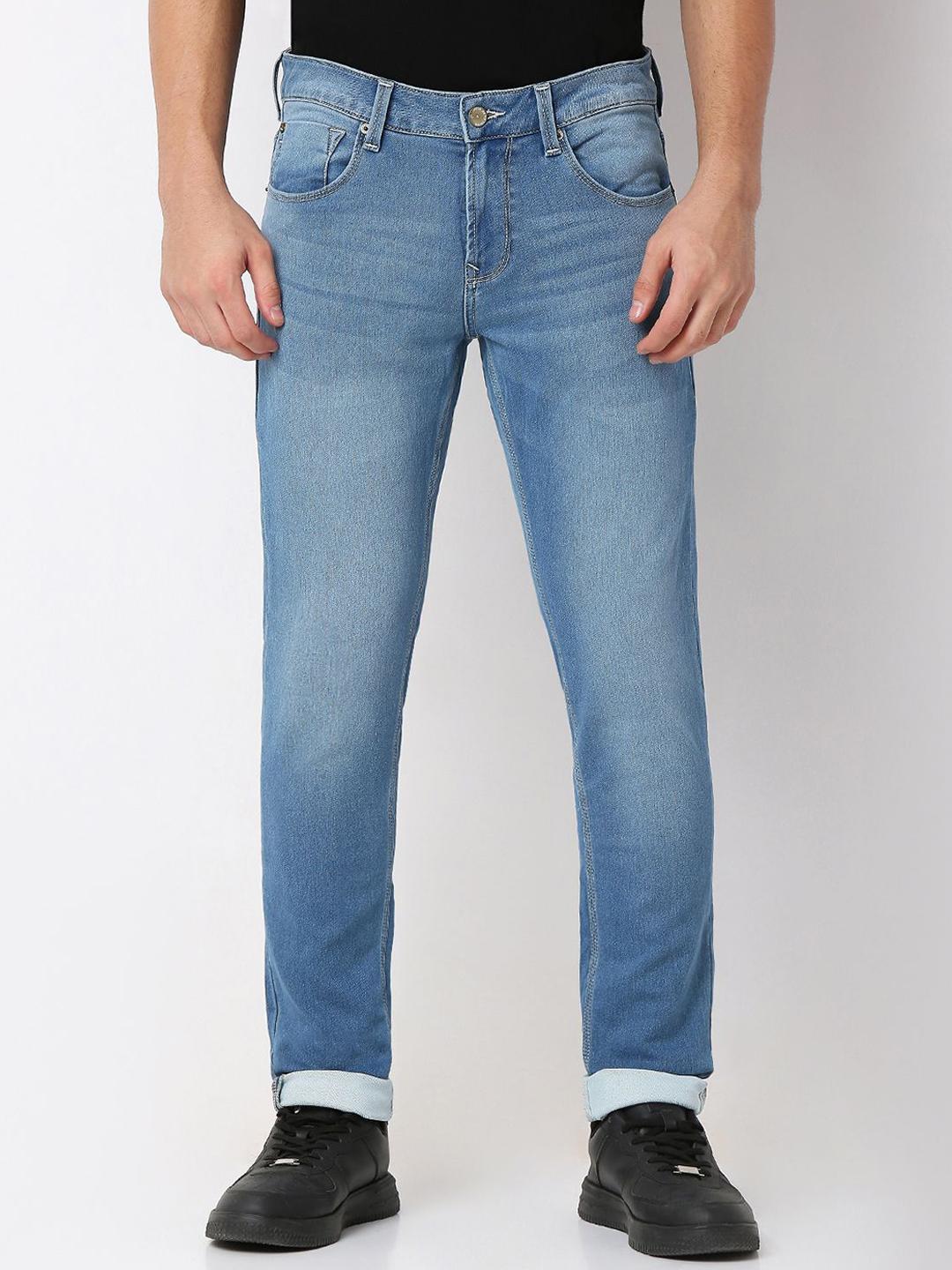 SPYKAR Men Slim Fit Low-Rise Stretchable Cotton Jeans