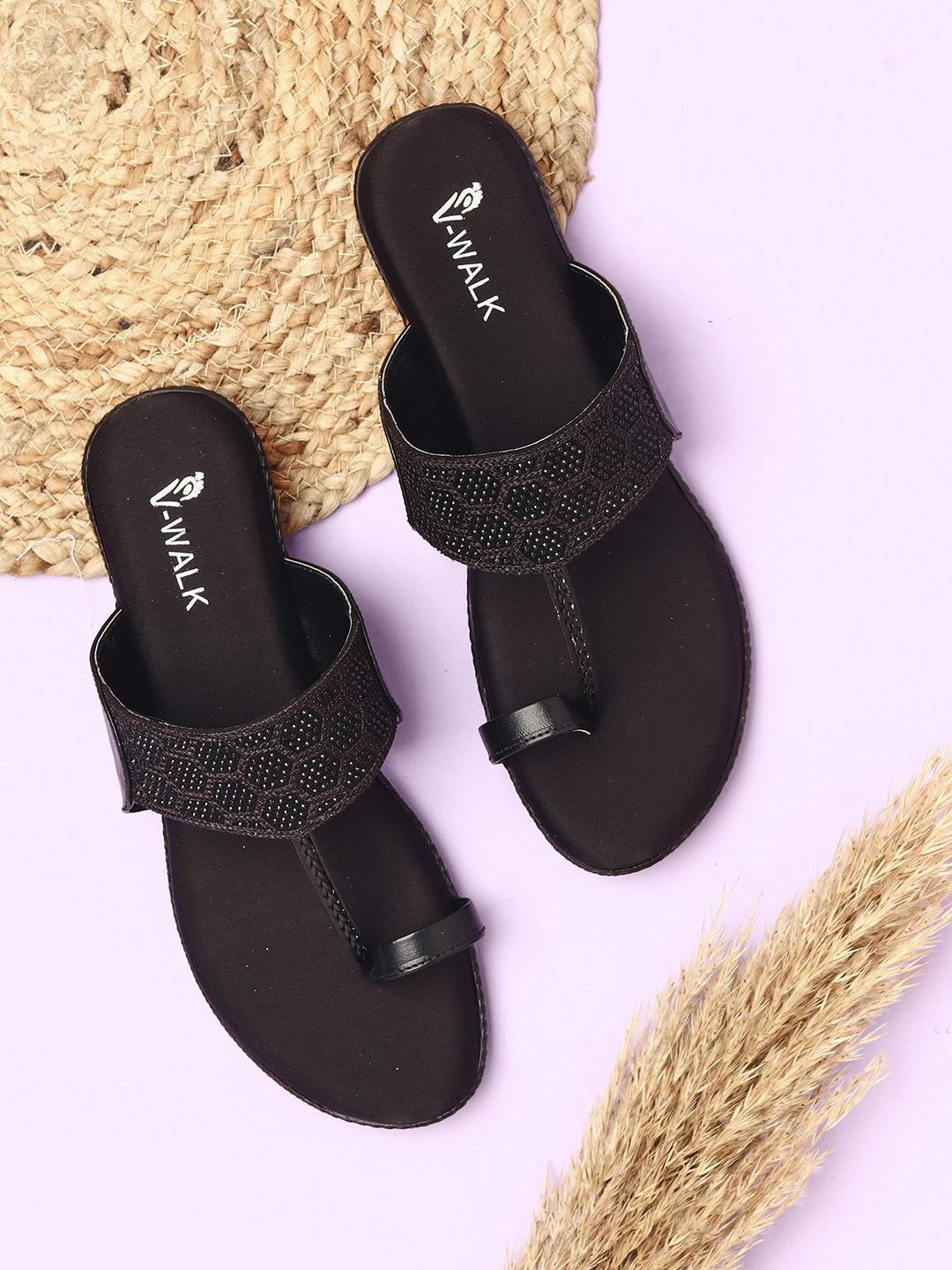 V Walk High Ripes Buy V WALK Women Embellished Slip On One Toe Flats - Flats for Women ...