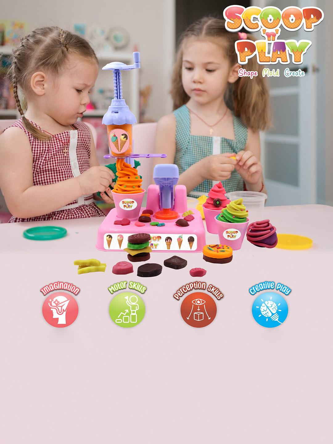Buy Aditi Toys Kids Play Dough Ice Cream Maker -  - Toys And Games for Unisex Kids