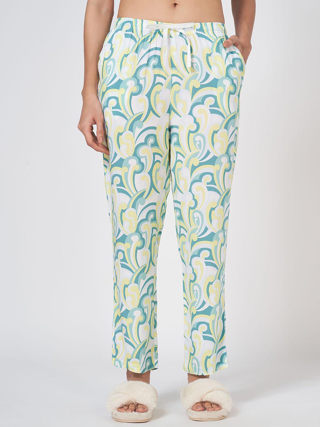 Buy Dreamz By Pantaloons Women Printed Lounge Pants - - Apparel for Women