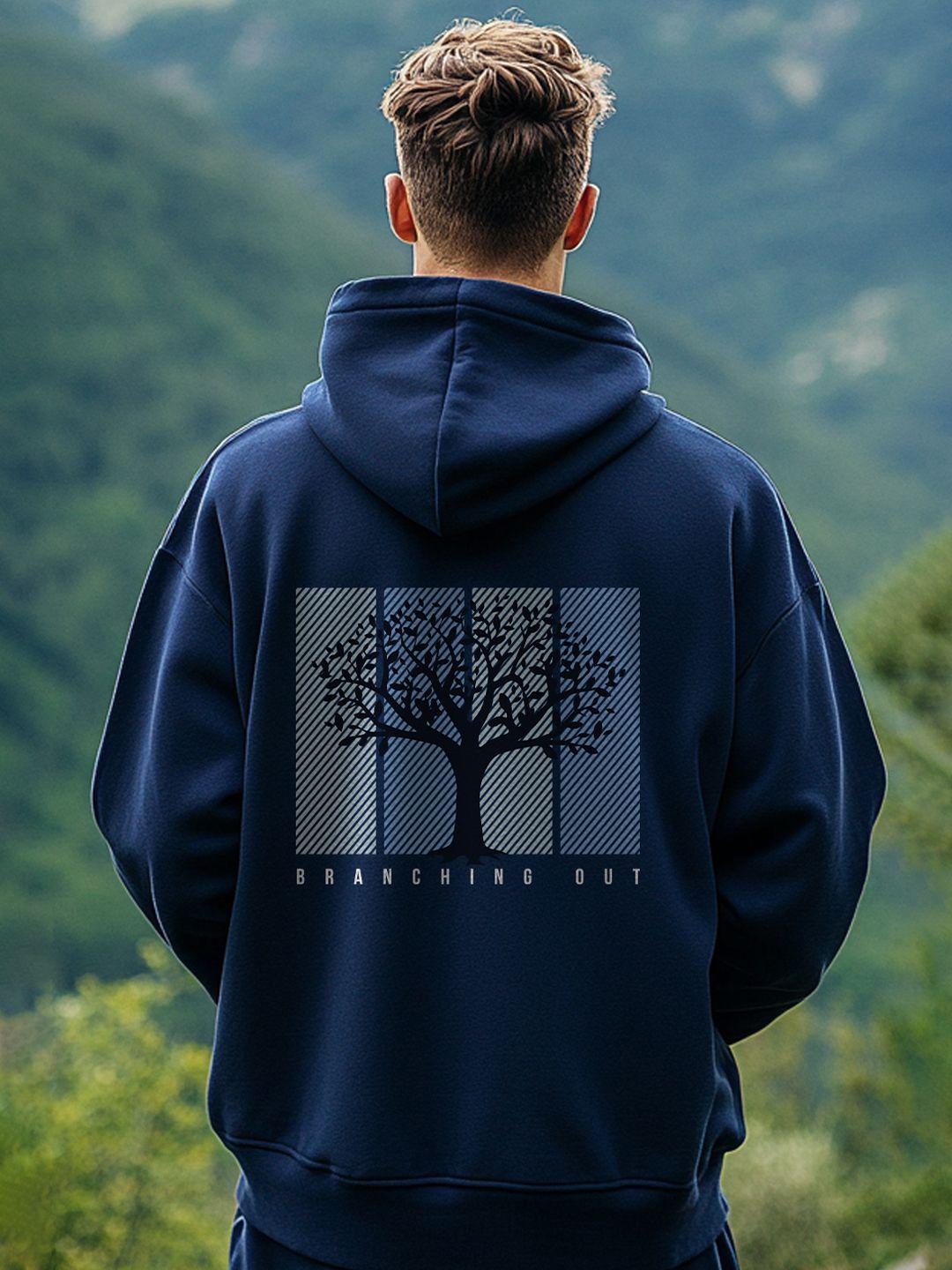 Buy NOBERO Men Classic Hoodie (Cotton) Black - S Online (1 Small) At Best Price - View #2