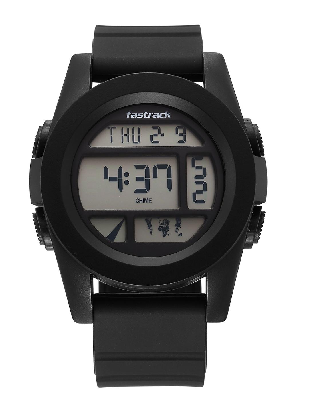 Buy Fastrack Streetstyle Digital With Black Strap Watch For Guys   38120pp01 -  - Accessories for Men