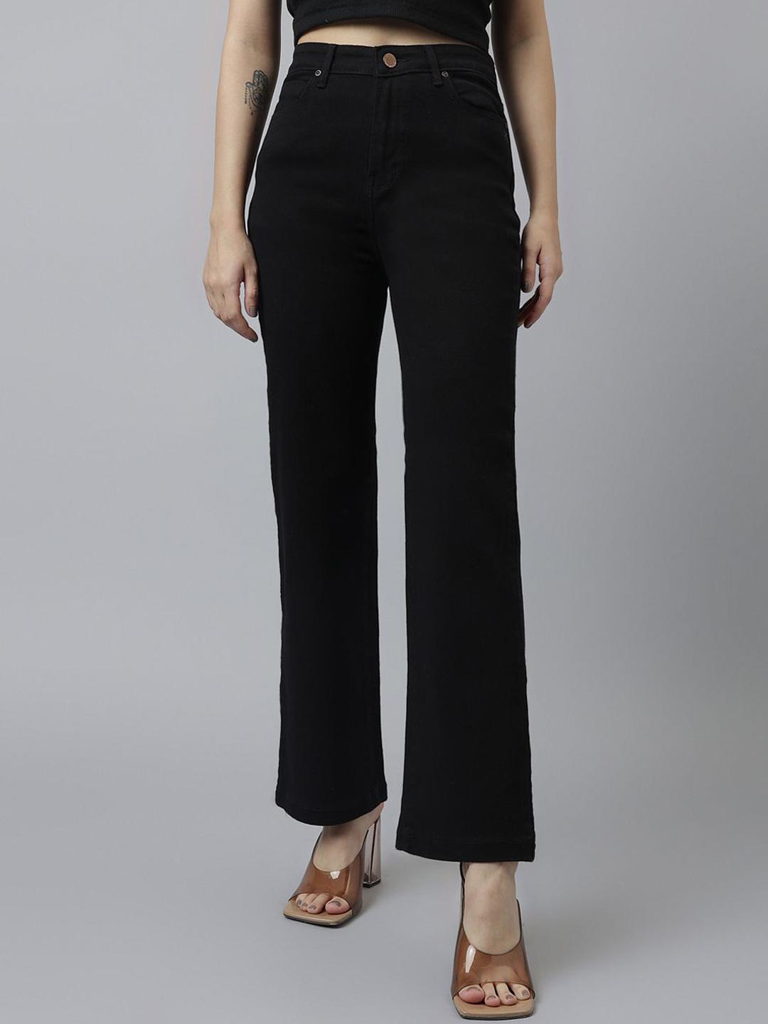 Xpose Women Comfort Straight Fit High-Rise Stretchable Jeans